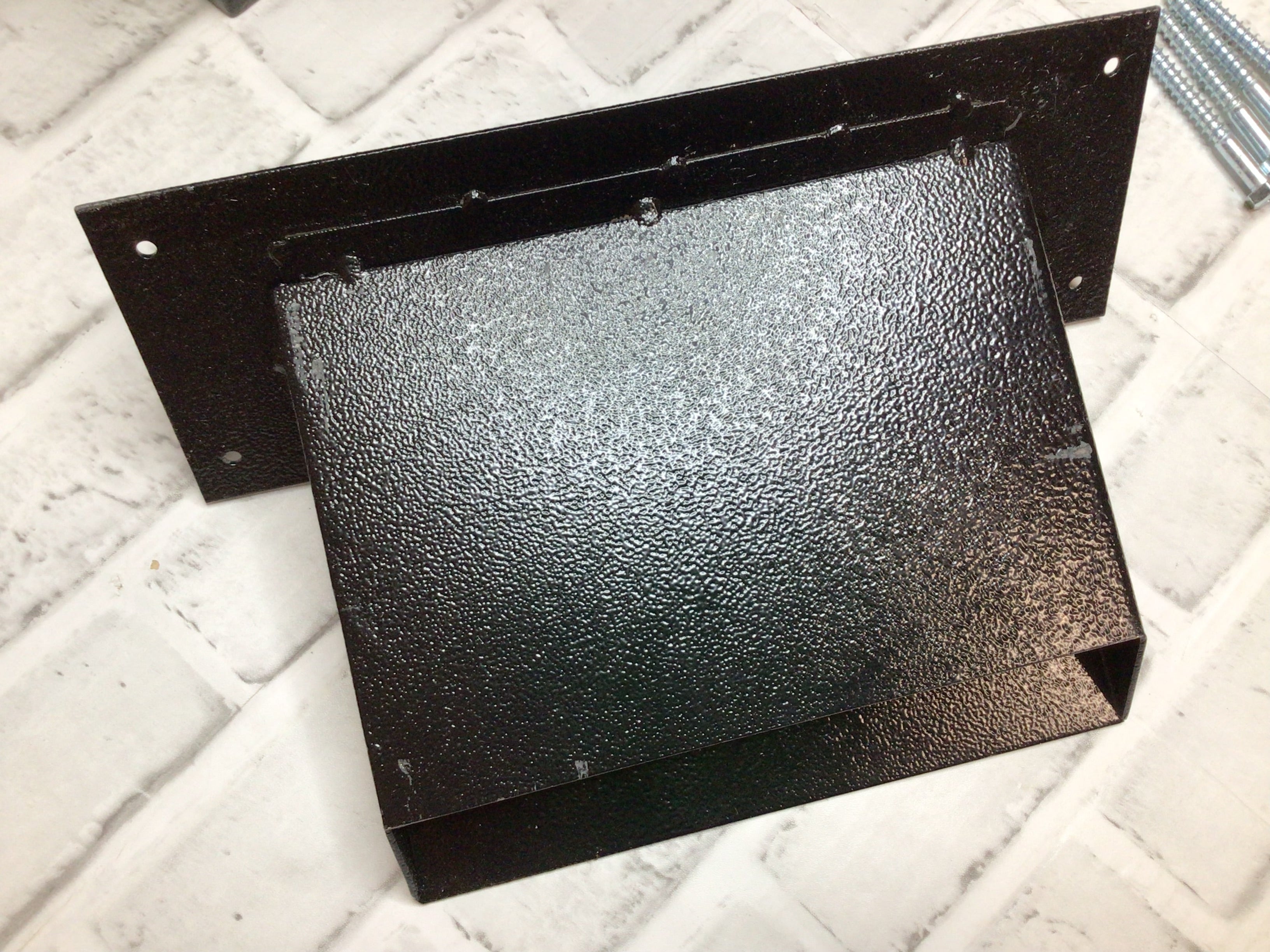 AdirOffice Through The Wall Drop Box Safe Black (631-10-BLK) **OPEN BOX - READ** (8103912669422)